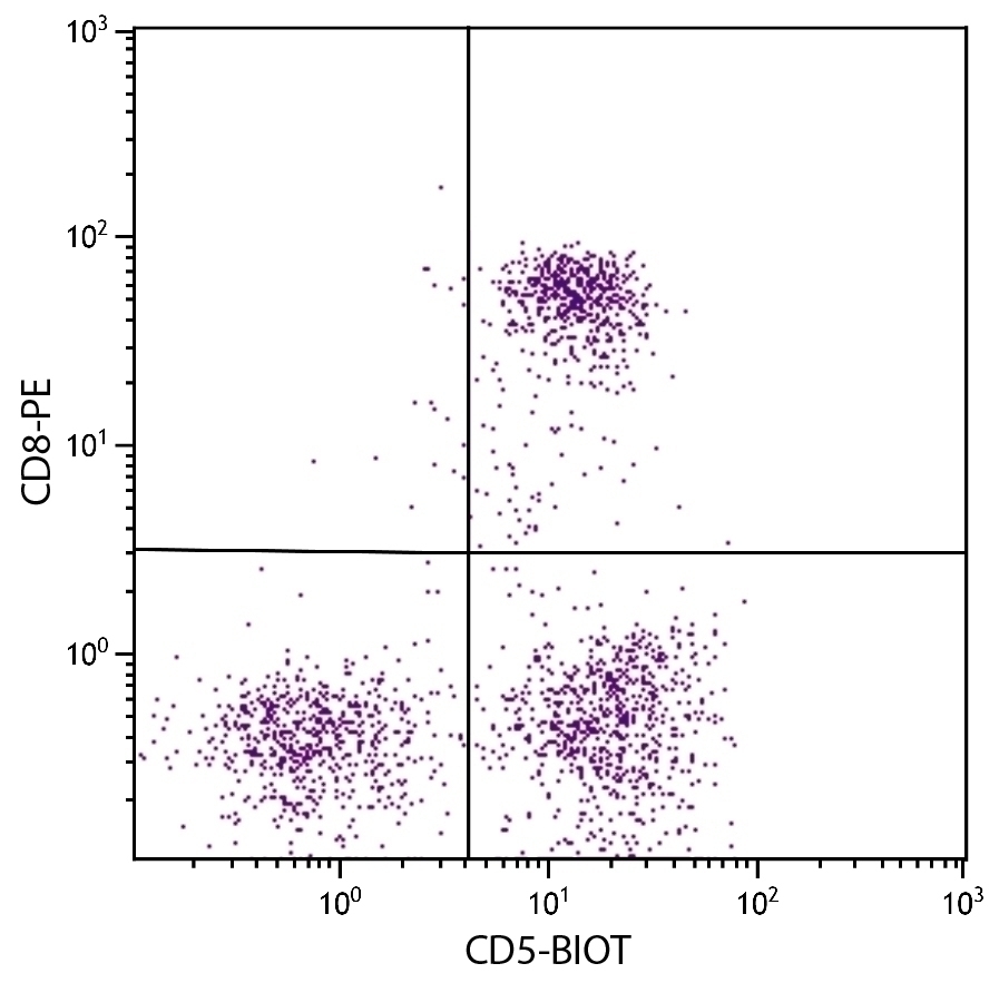 CD5 Antibody [f43] (Biotin)