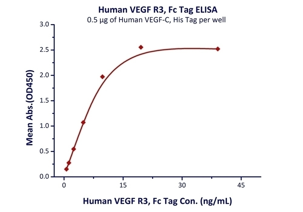 VEGF R3 Recombinant Protein